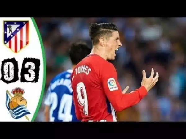 Video: Real Sociedad vs Atletico Madrid 3-0 - Resume y Goles - Highlights (April 2018)